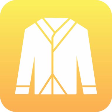 shirt simgesi dijital vektörü