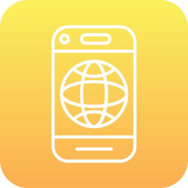 mobil uygulama simgesi. vektör illüstrasyonu