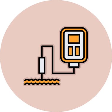 pil vektör illüstrasyonu