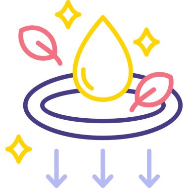 Bir ışık simgesinin vektör illüstrasyonu