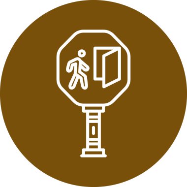 Yol tabelası. Basit tasarım