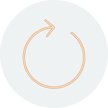 Dairesel çerçeveli bir dairesel simgenin vektör illüstrasyonuName