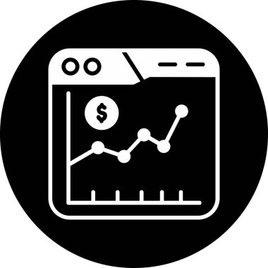 Moda biçimi izole edilmiş arkaplanda iş grafik simgesi