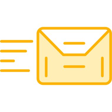 e-posta zarfı ileti ikonu vektör illüstrasyon tasarımı