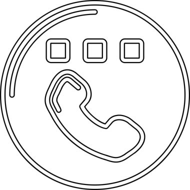 Telefon müşteri simgesini ara