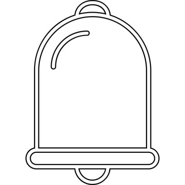 Zarf posta izole simgesi