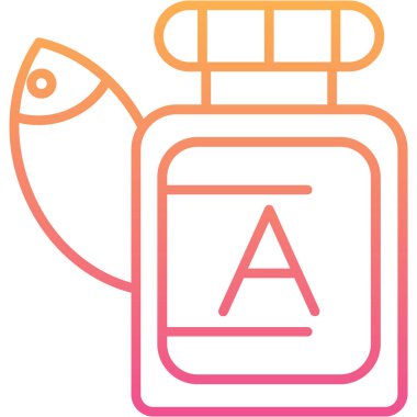 Şişe. Web simgesi basit illüstrasyon