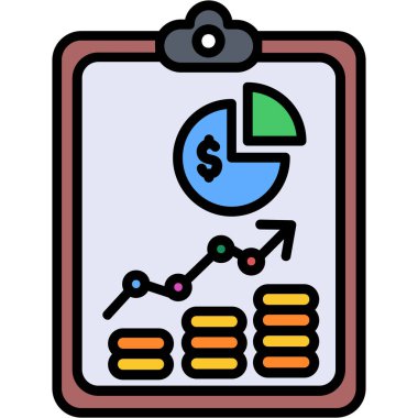 Grafik. Web simgesi basit illüstrasyon