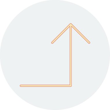 Ok simgesi. vektör illüstrasyonu