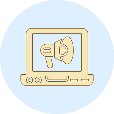 bilgisayar simgesi vektör illüstrasyonu