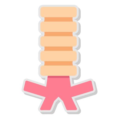 Şekerin vektör illüstrasyonu