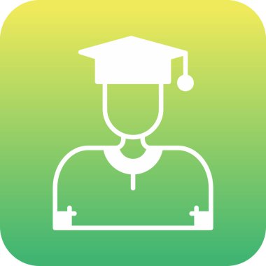 vektör üniversite simgesi illüstrasyonu