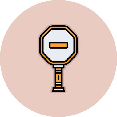 Modern ve basit simge tasarımının vektör simgesi