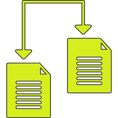 veri dosyası dizini vektör illüstrasyon tasarımı