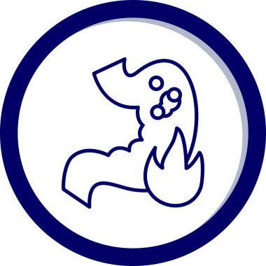 Cadılar Bayramı ikon vektör illüstrasyonu