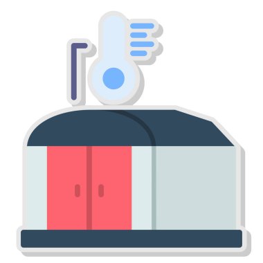 tren. Web simgesi basit illüstrasyon