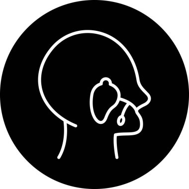 Maskeli bir adamın vektör çizimi