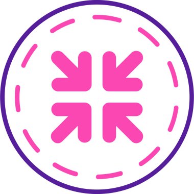 Ok simgesi. Web için basit ok vektör sembolü çizimi