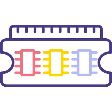 Fiş. Web simgesi basit tasarım