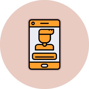 Modern b 'nin vektör illüstrasyonu eksik simgesi