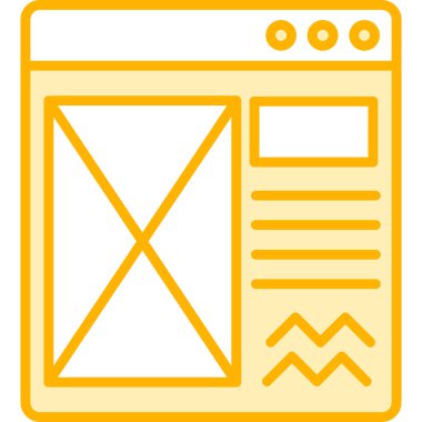 Web tasarım düzeni arayüzü