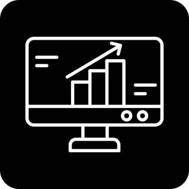 seo modern simgesinin vektör illüstrasyonu