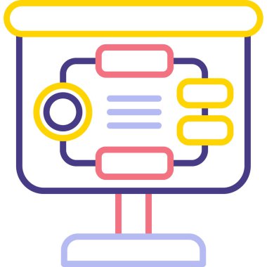 Web simgesi tasarımı vektör illüstrasyonu