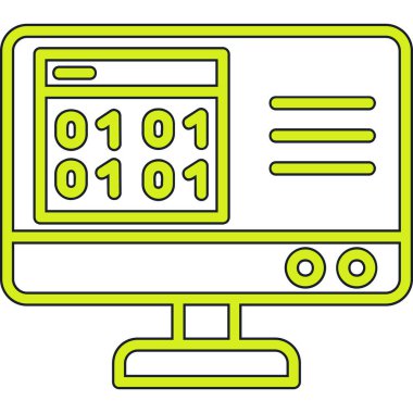 tarayıcı kod kodlama simgesi