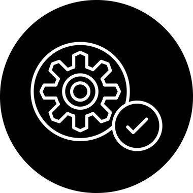 Vektör ayarı Simge illüstrasyonu