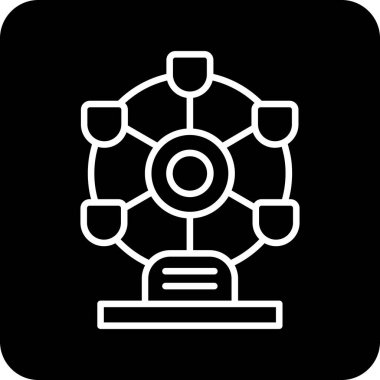 A 'nın eşsiz vektör simgesi çizgisi