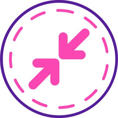 Tek bir izole simgenin vektör illüstrasyonu