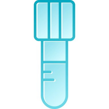 Termometre simgesi basit tarzı beyaz arka plan üzerinde izole