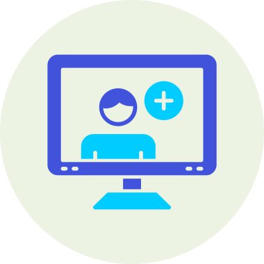 Kullanıcı günlüğü web simgesi, vektör illüstrasyonu