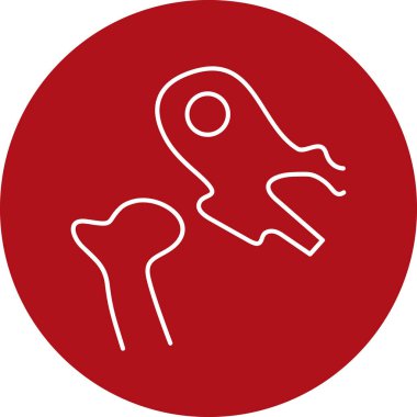 Bir simgenin vektör illüstrasyonu