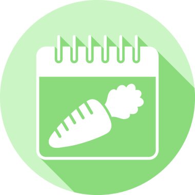 Gıda simgesinin vektör illüstrasyonu