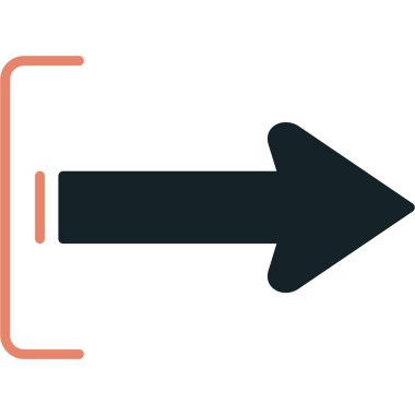 Doğru yönde ok simgesi