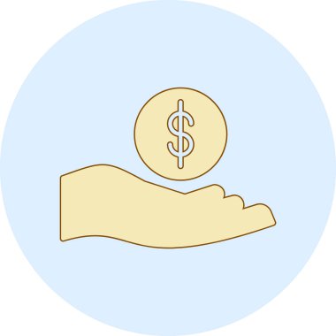 Dolar işareti vektör illüstrasyonuName