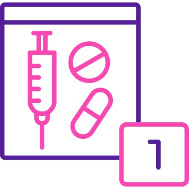 tıbbi ve sağlık vektörü simgesi