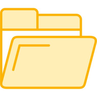 Dosya. Web simgesi basit illüstrasyon