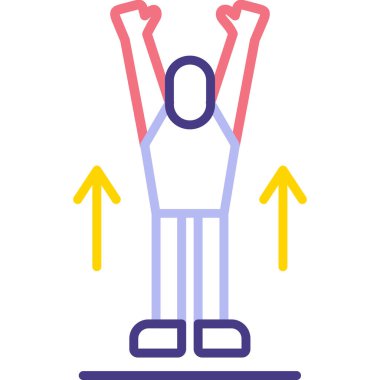 Basit vektör renk simgesi