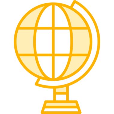 Dünya Küresi. Vektör illüstrasyonu