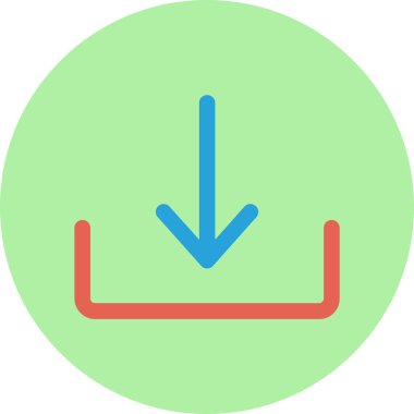 Ok. Web simgesi basit tasarım