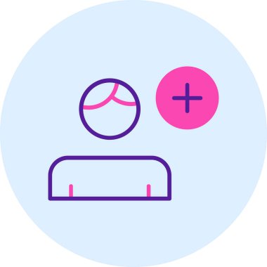 Modern bir simgenin vektör illüstrasyonu