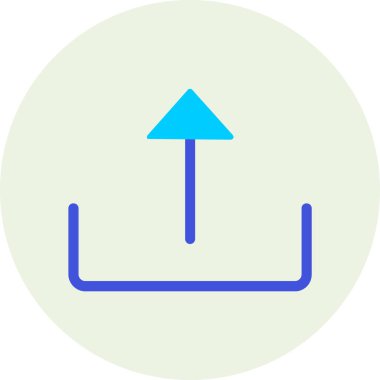 Ok. Web simgesi basit illüstrasyon