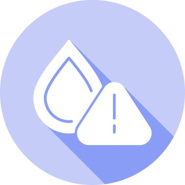 Su. Web simgesi basit tasarım