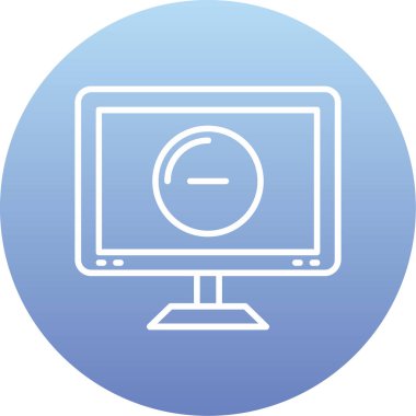 dizüstü bilgisayar simgesi. vektör illüstrasyonu