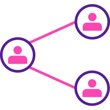 İş ve finans simgesinin vektör illüstrasyonu