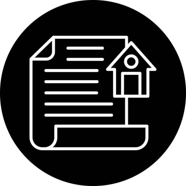 belge simgesi vektör illüstrasyonu