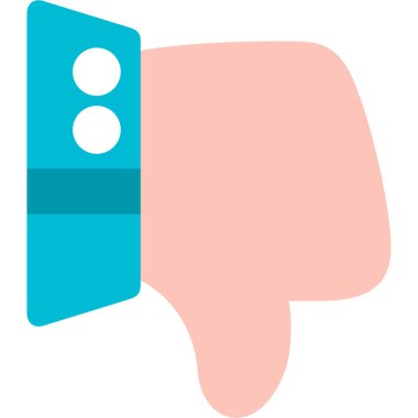 Hoşlanmamak. Web simgesi basit tasarım