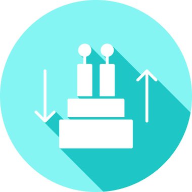 parti pasta, vektör çizim